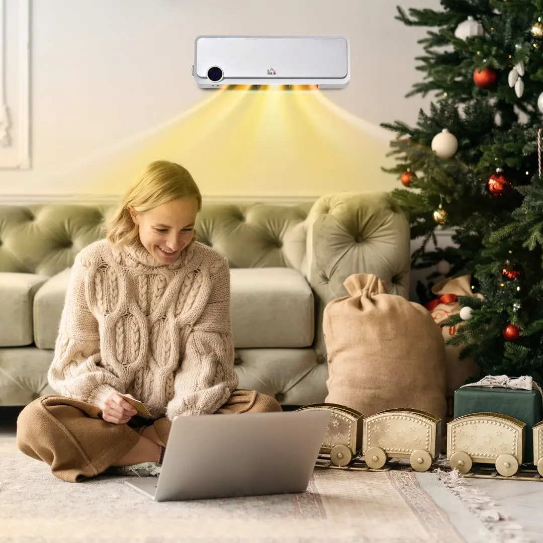 Обогреватель настенный Homcom 820-252V90 (Silver)