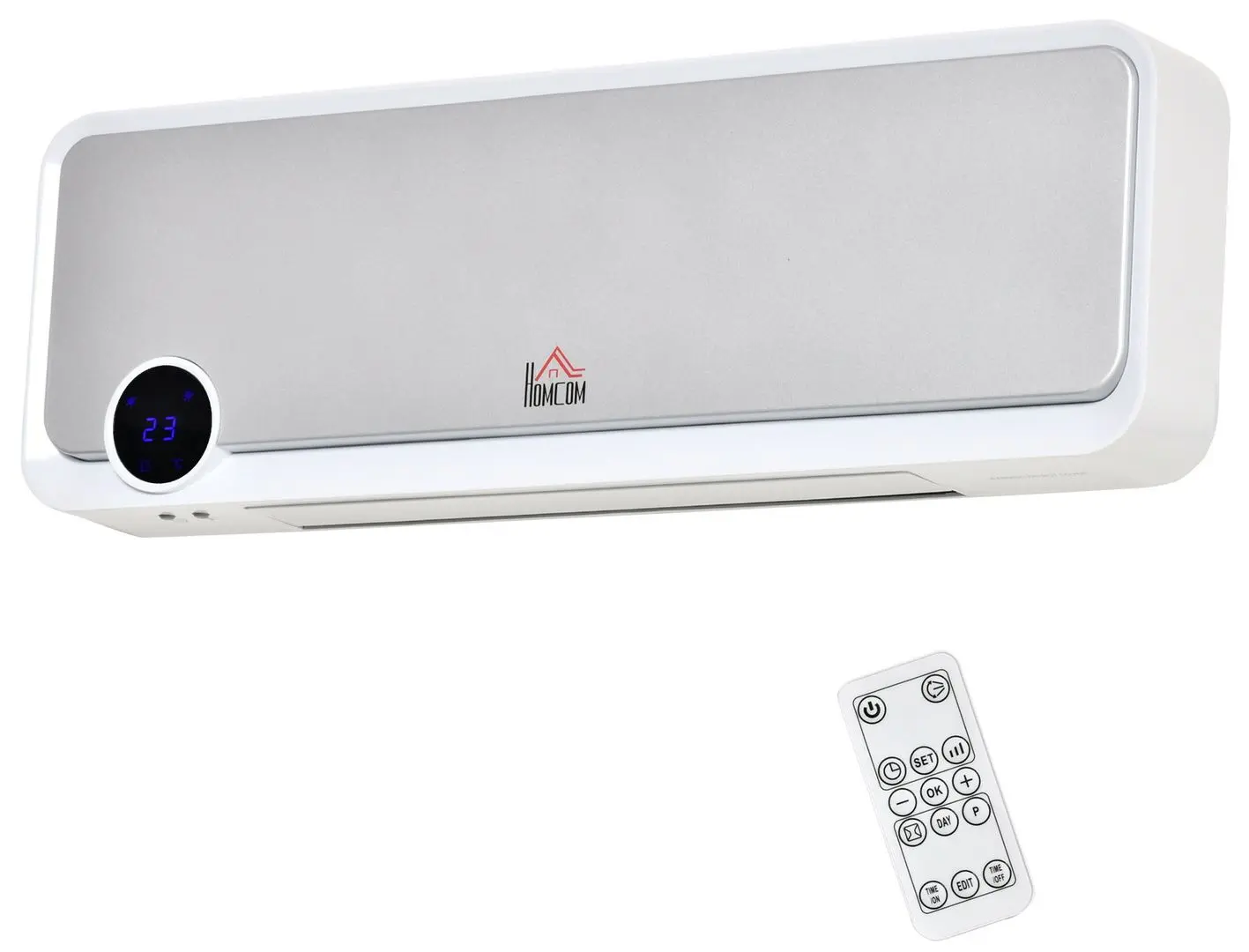 Обогреватель настенный Homcom 820-252V90 (Silver)