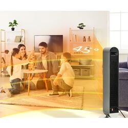 Обогреватель осциллирующий Homcom 820-317V90SR (Silver) Thumb