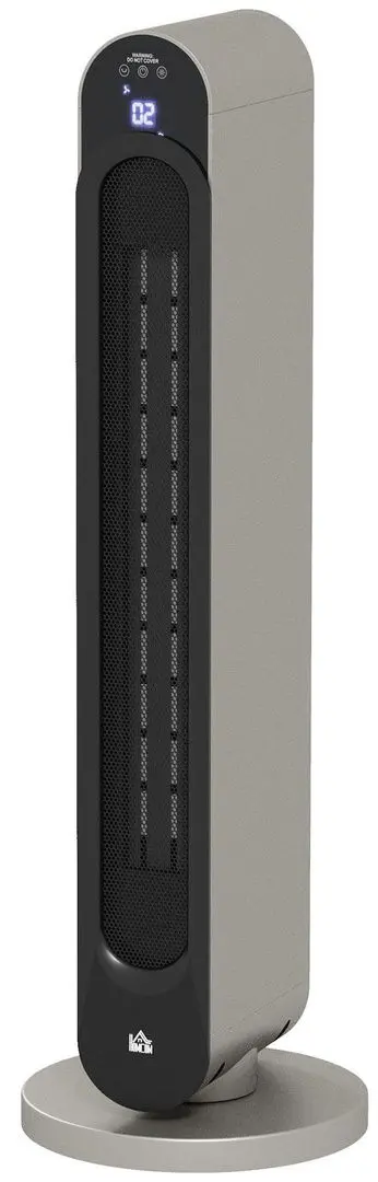 Incalzitor oscilant Homcom 820-317V91SR (Dark Silver)