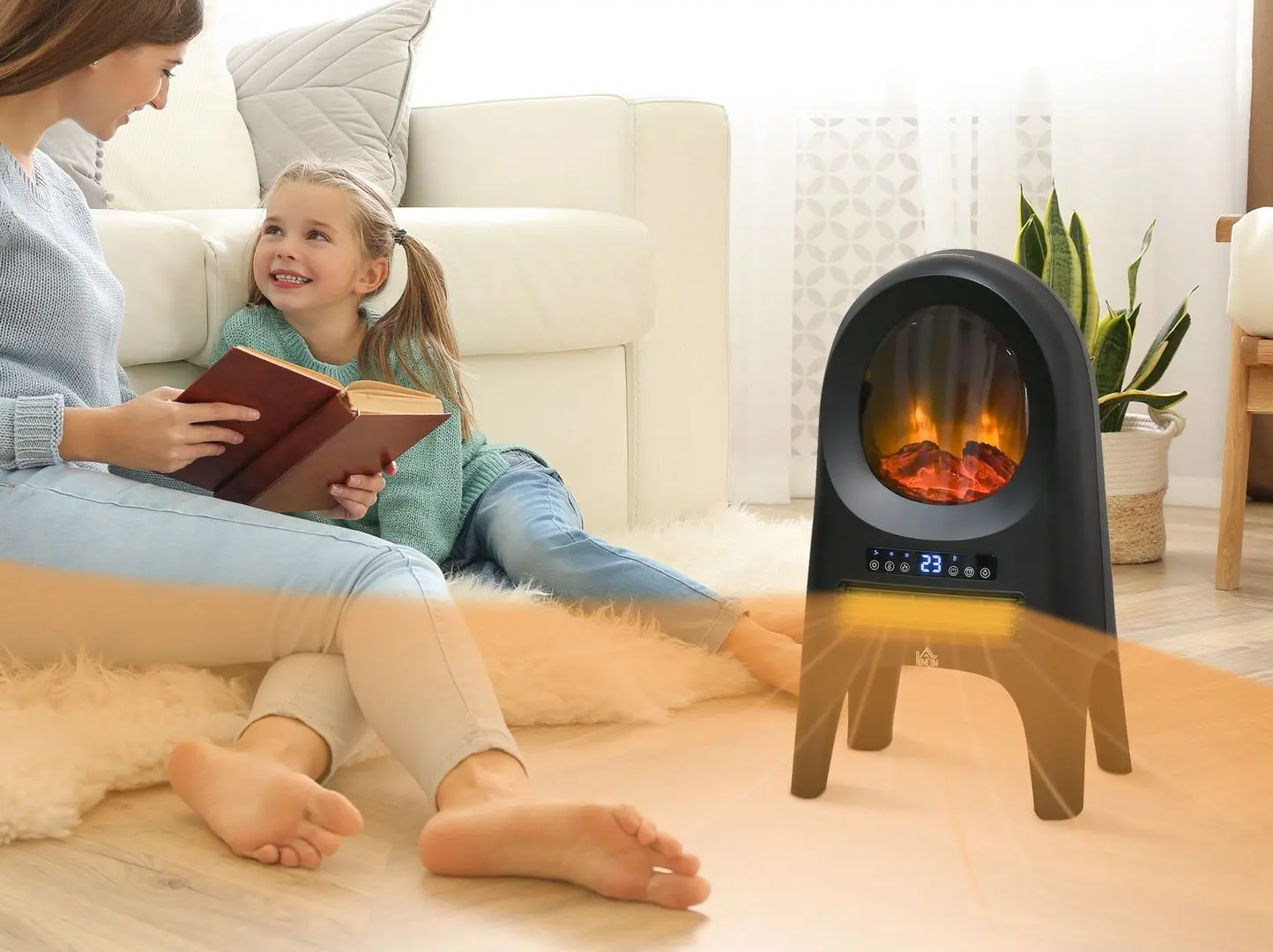 Aeroterma Homcom 820-318V90BK (Black)