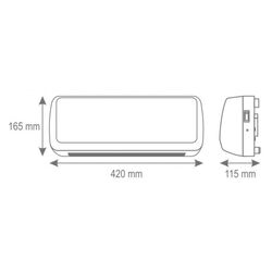 Aerotermă de perete Home FKF 42201 (White) Thumb