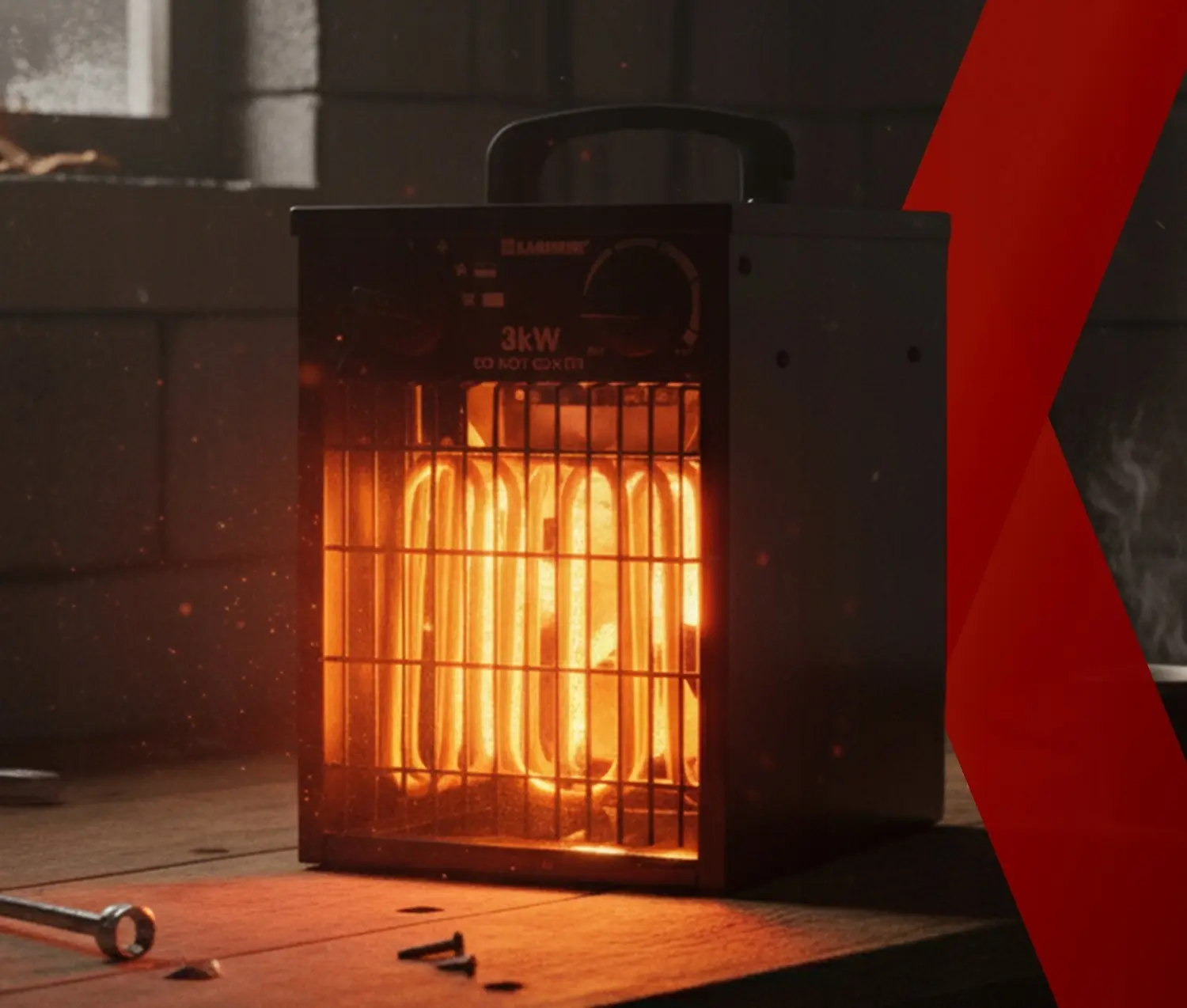 Aeroterma Kaminer 26072 (Black)