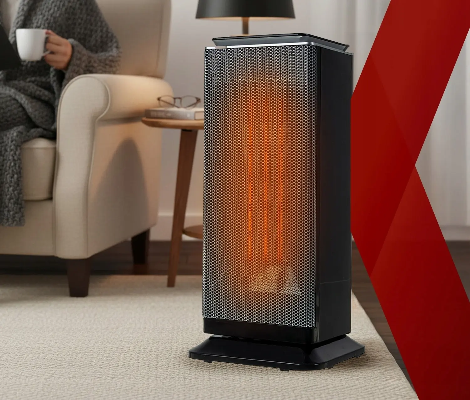 Aeroterma Kaminer Lumni 2.0 26376 (Black) - 8