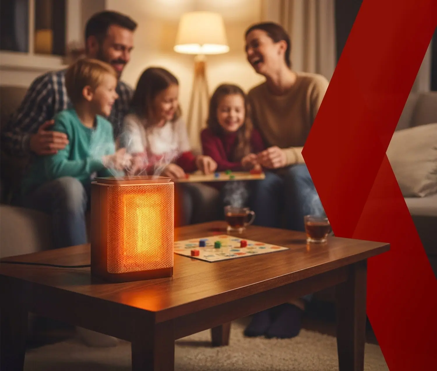 Aeroterma Kaminer Lumni 26374 (Black)