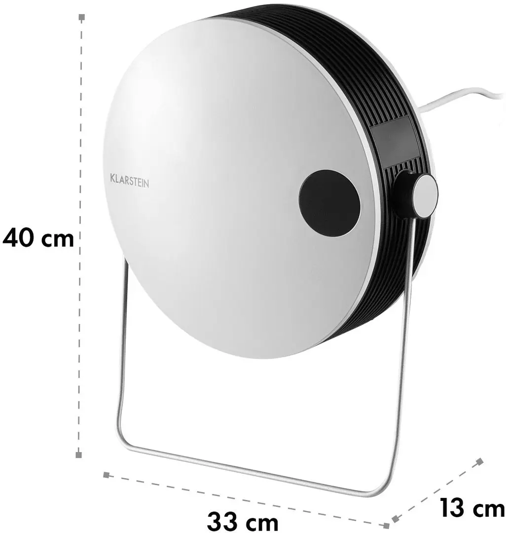 Aeroterma Klarstein Hot Spot Pebble (White/Black)