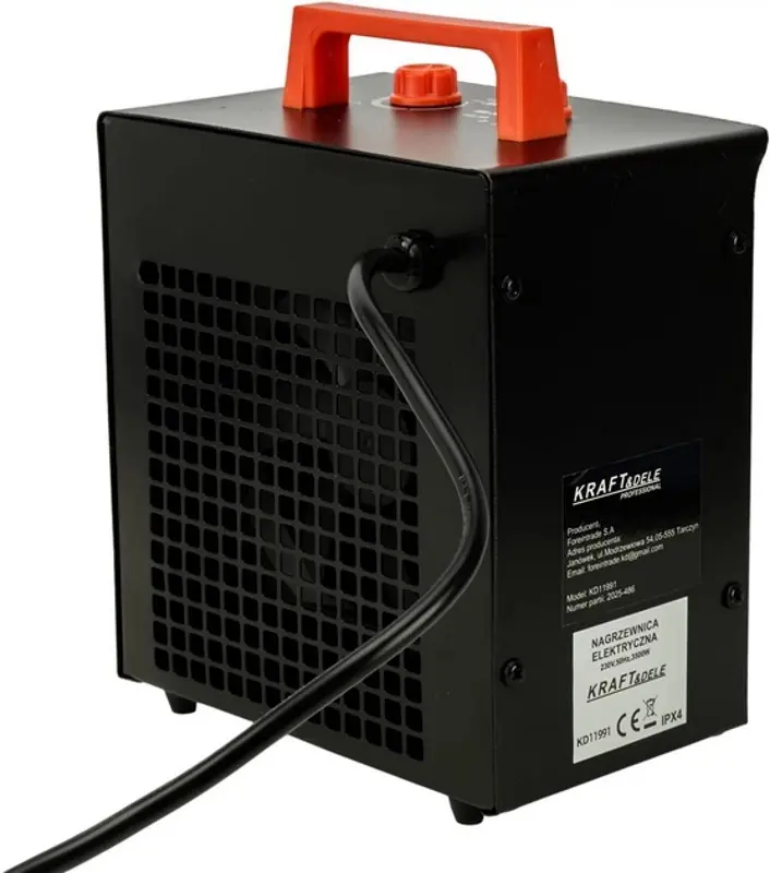Термовентилятор Kraft&Dele KD11991 (Black) - 4