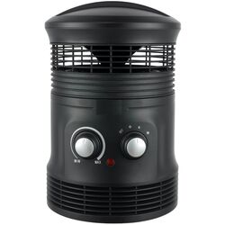 Termoventilator Round 360 100770087 (Black)