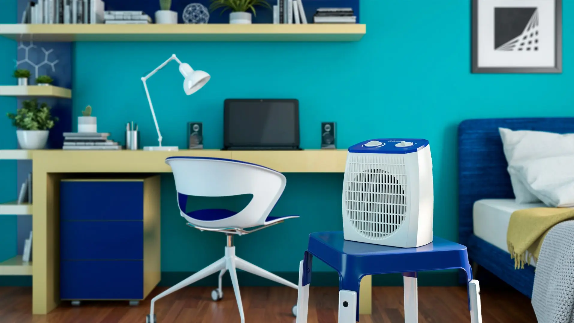 Термовентилятор Olimpia Splendid Caldo Pop (White/Blue)