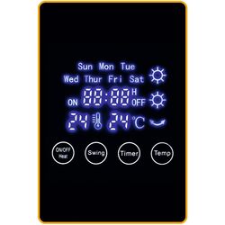 Aerotermă de perete Somogyi FKF 59201 (White/Black) Thumb