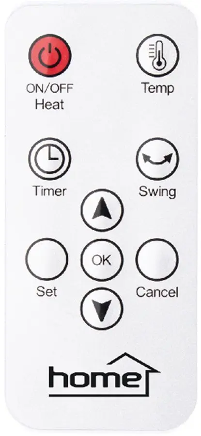 Aerotermă de perete Somogyi FKF 59201 (White/Black)