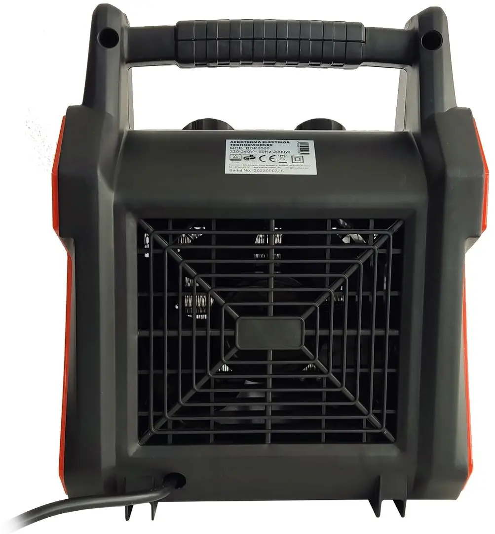 Aeroterma Technoworker BGP2000 (Black/Orange)