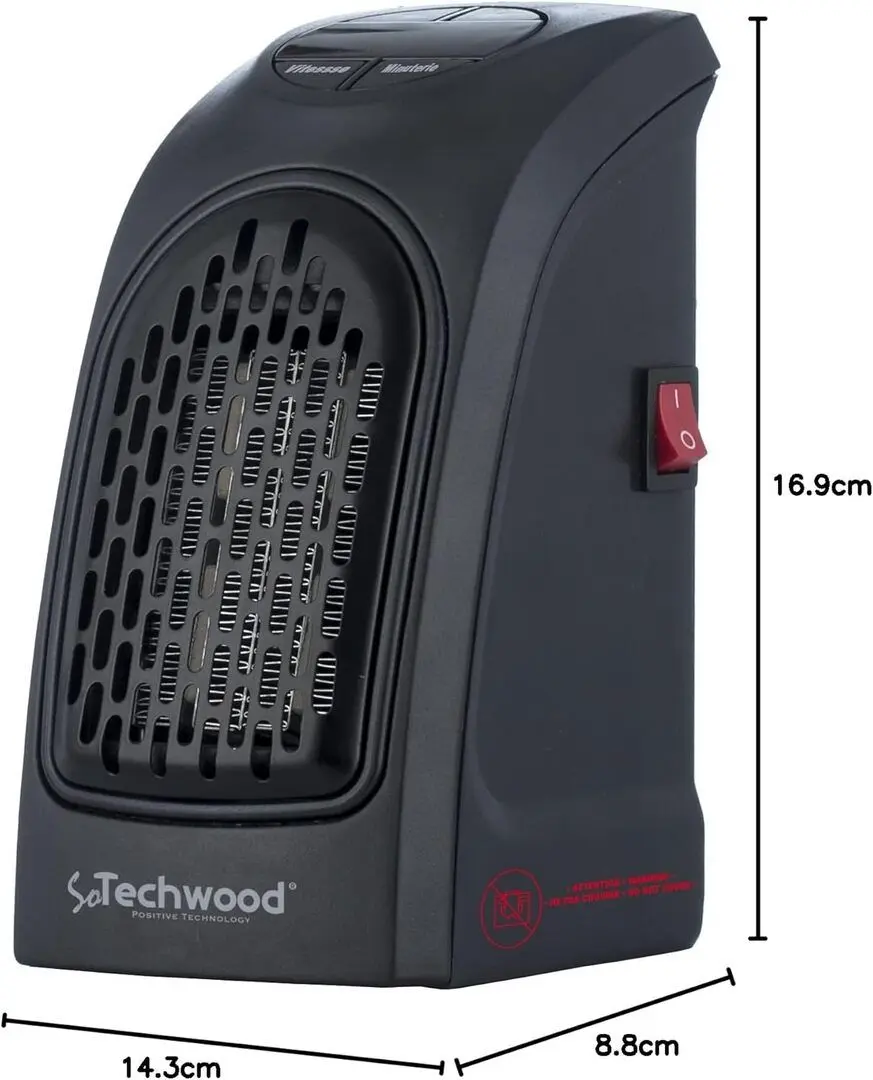 Aeroterma Techwood TCG-400 (Black)