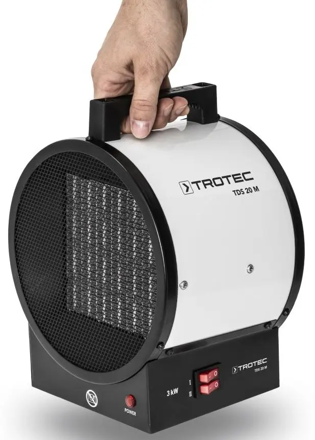 Aeroterma tun Trotec TDS 20 M (Grey/Black)