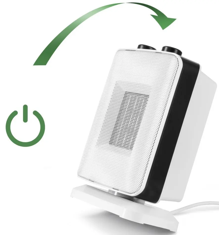 Aeroterma Trotec TFC 15 E (White/Black)