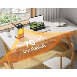 Aeroterma VonHaus 2501024 (White/Black) Thumb