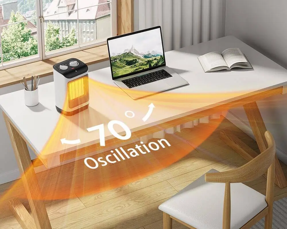 Aeroterma VonHaus 2501024 (White/Black)