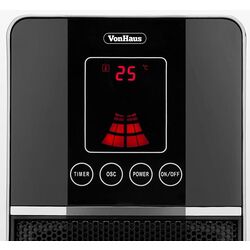 Aerotermă  VonHaus 2514041 2000W (Black/Grey) Thumb