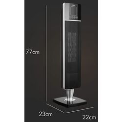 Aerotermă  VonHaus 2514041 2000W (Black/Grey) Thumb