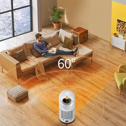 Aeroterma electrica Waltz MBHN1903R (White/Black) Thumb