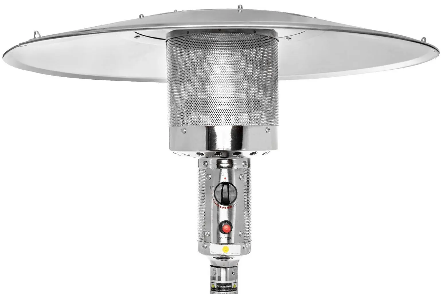 Incalzitor pe gaz exterior Activa Brolly 13860 (Inox) - 2