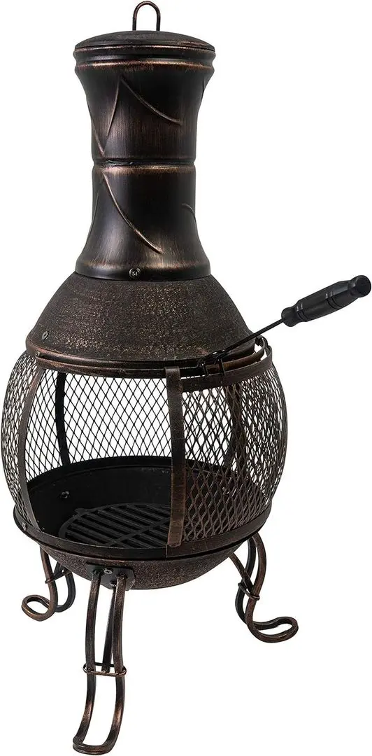 Șemineu în aer liber Activa Mexico 15175 (Black) - 2
