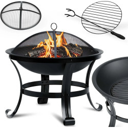 Очаг для костра Berdsen BD-880 (Black) Thumb