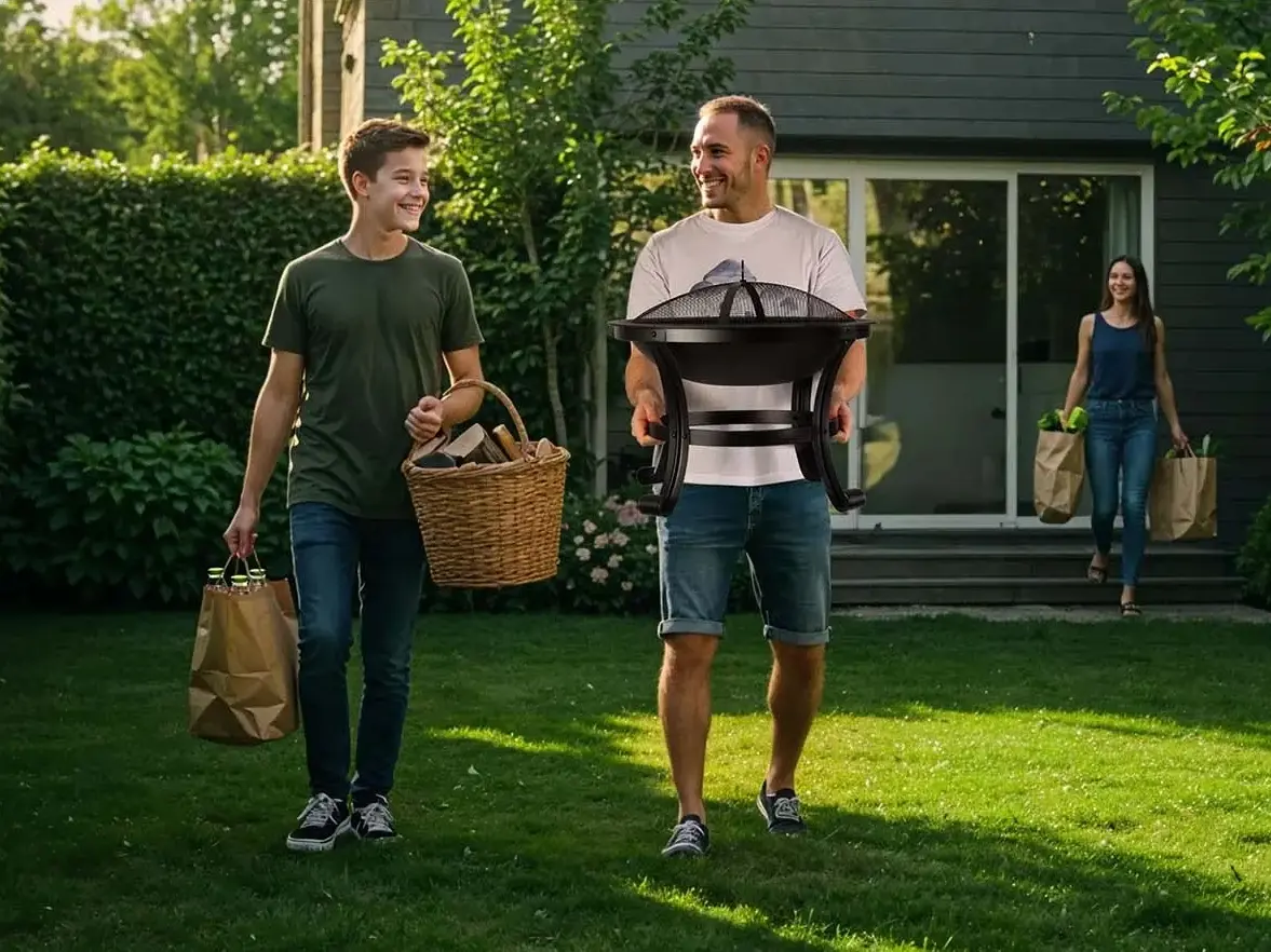 Очаг для костра Berdsen BD-880 (Black) - 11