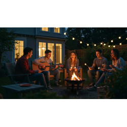 Очаг для костра Berdsen BD-880 (Black) Thumb