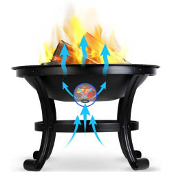 Очаг для костра Berdsen BD-880 (Black) Thumb