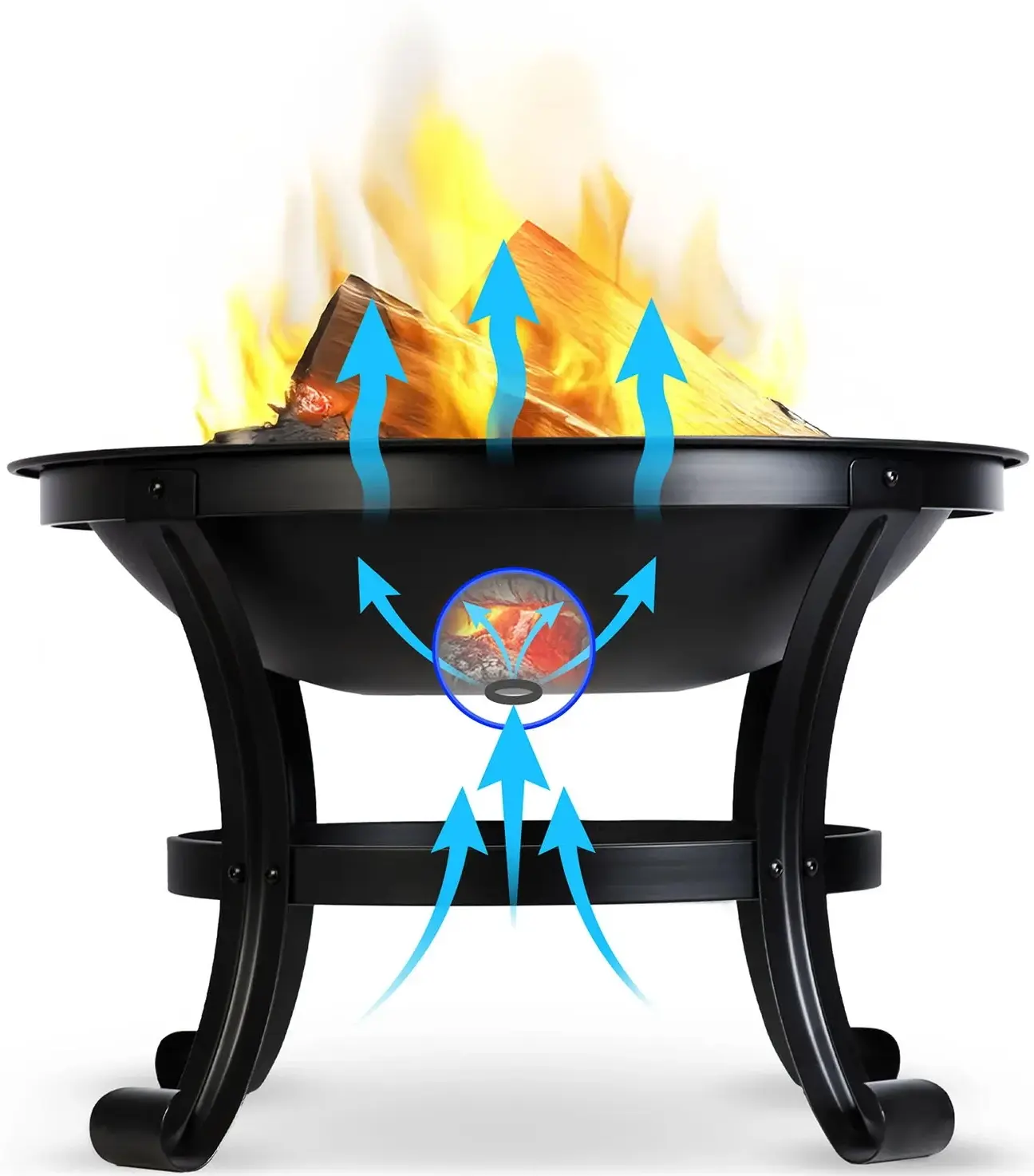 Очаг для костра Berdsen BD-880 (Black) - 5