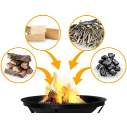 Очаг для костра Berdsen BD-880 (Black) Thumb