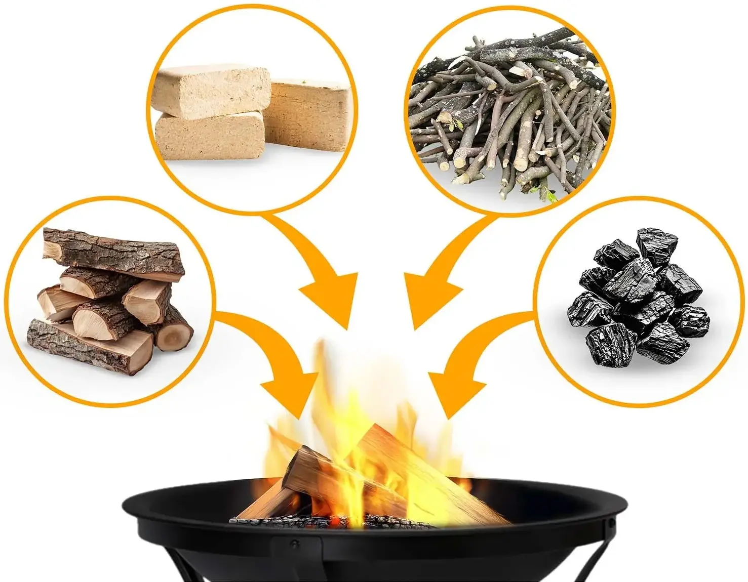 Очаг для костра Berdsen BD-880 (Black) - 6