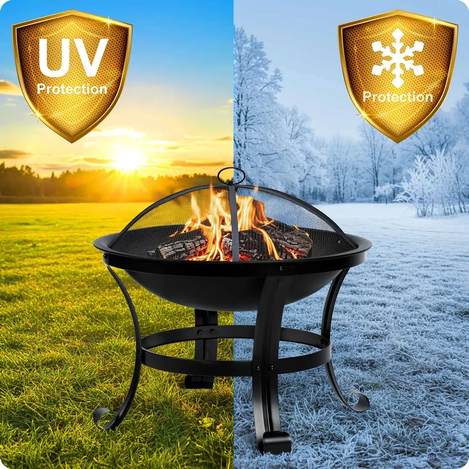 Очаг для костра Berdsen BD-880 (Black) - 8