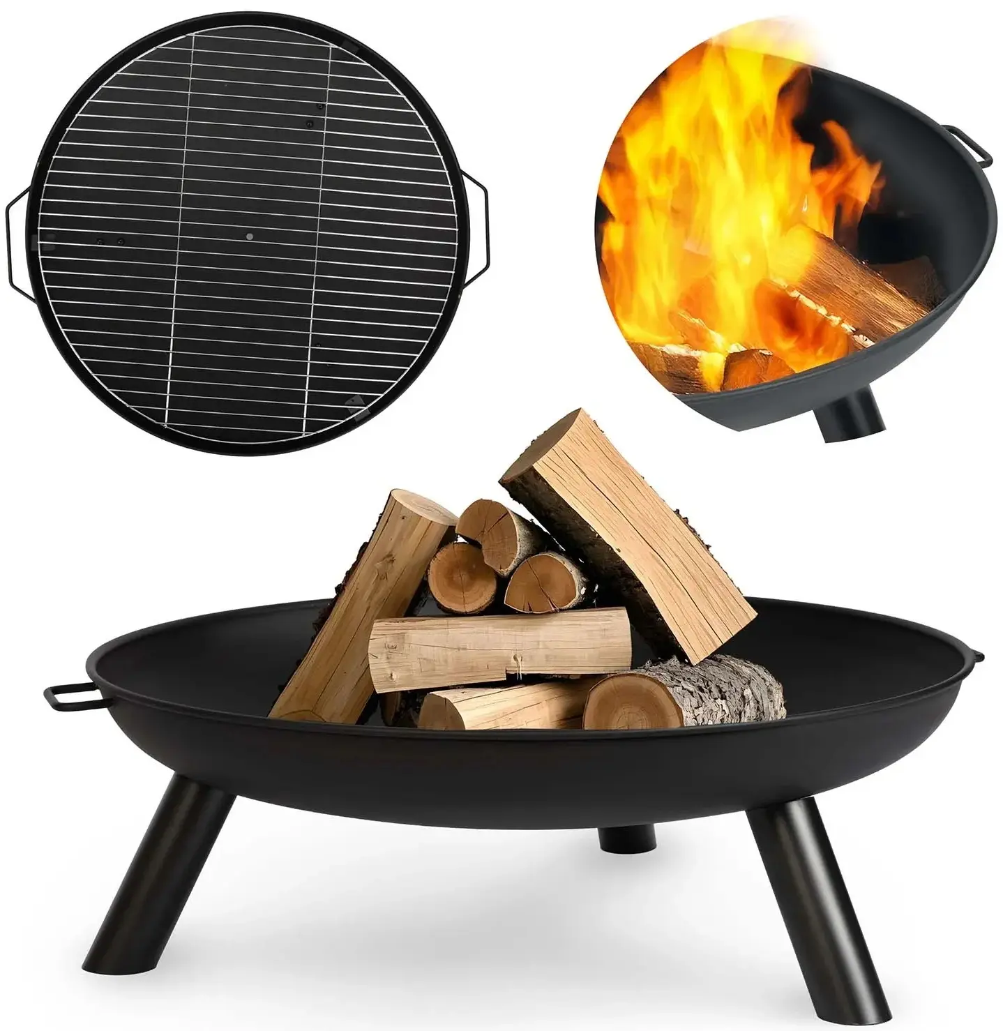 Очаг для костра Berdsen BD-881 388100 (Black) - 3