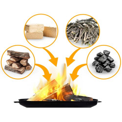 Очаг для костра Berdsen BD-881 388100 (Black) Thumb