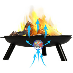 Очаг для костра Berdsen BD-882 388200 (Black) Thumb