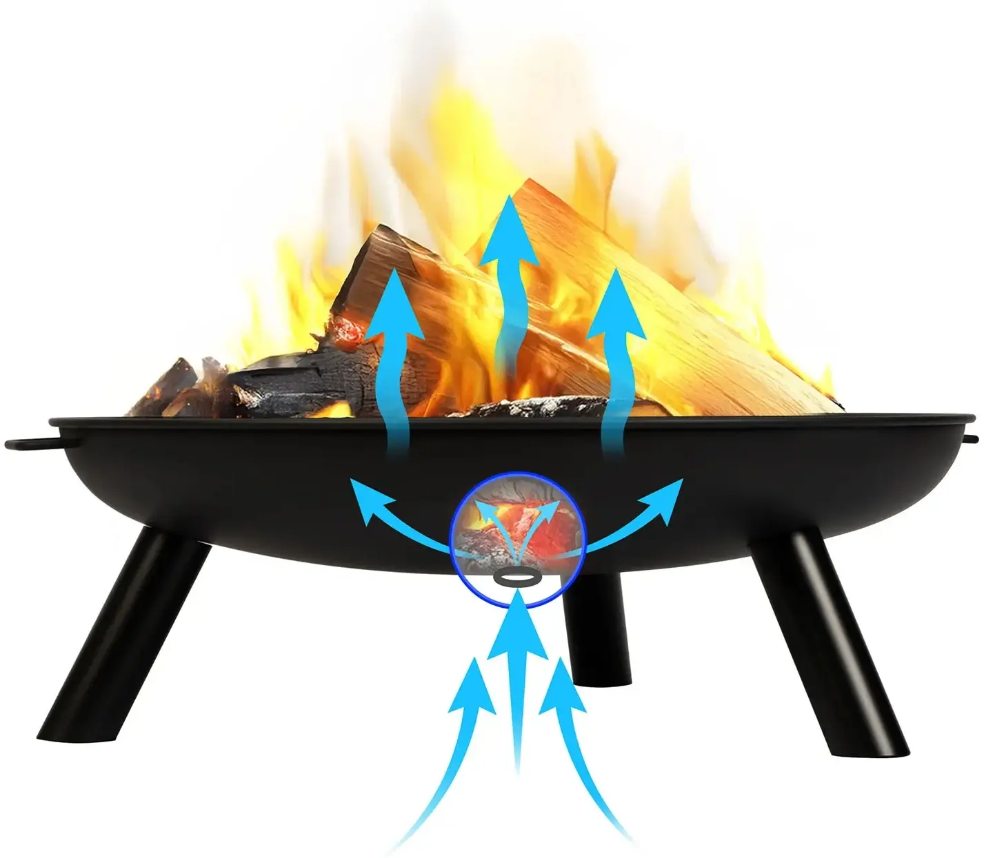 Очаг для костра Berdsen BD-882 388200 (Black) - 4