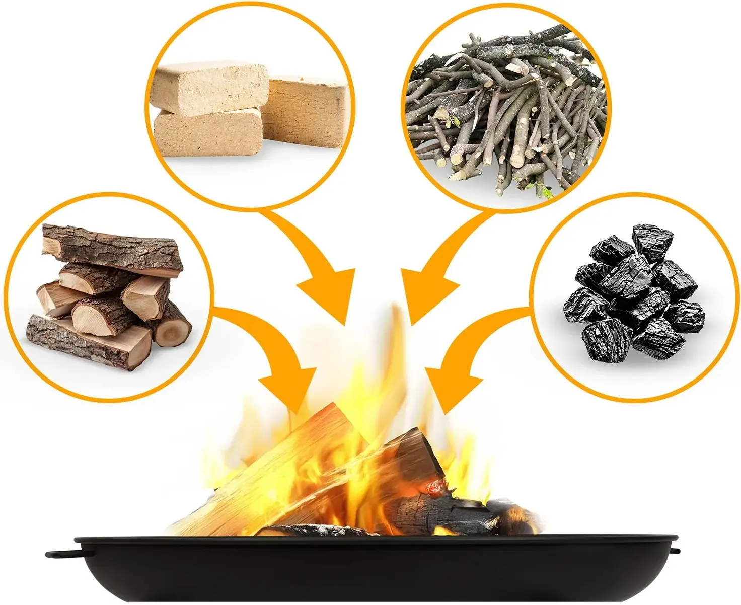 Очаг для костра Berdsen BD-882 388200 (Black) - 5