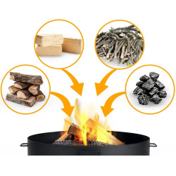 Очаг для костра Berdsen BD-883 388300 (Black) Thumb