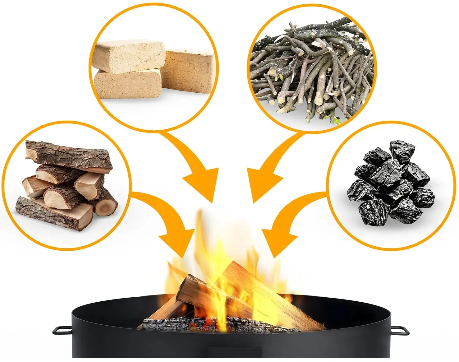 Очаг для костра Berdsen BD-883 388300 (Black) - 5