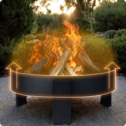 Очаг для костра Berdsen BD-883 388300 (Black) Thumb