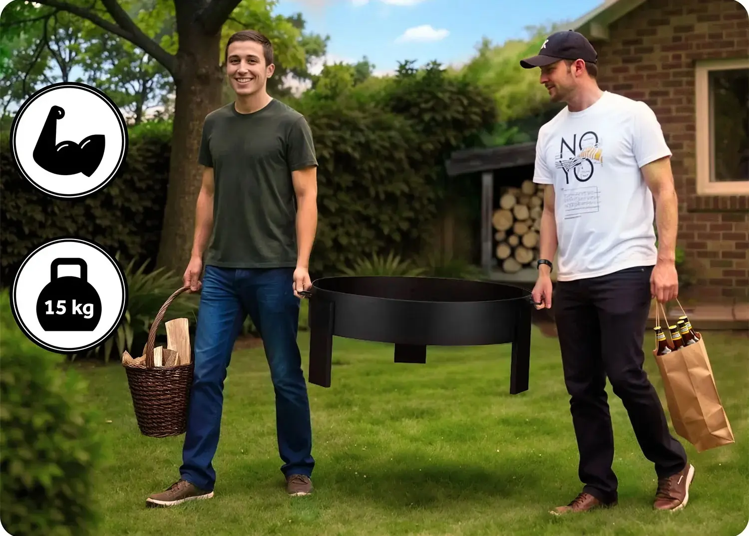 Очаг для костра Berdsen BD-883 388300 (Black) - 10