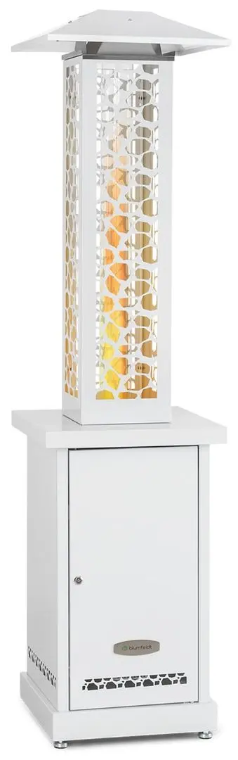 Уличный пеллетный обогреватель Blumfeldt Heat Hunter (White)