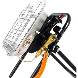 Convector pe gaz Bohm BF-009D-02 (Silver/Black) Thumb