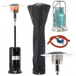 Incalzitor pe gaz exterior Chomik GAZ6356 (Black/Inox) Thumb