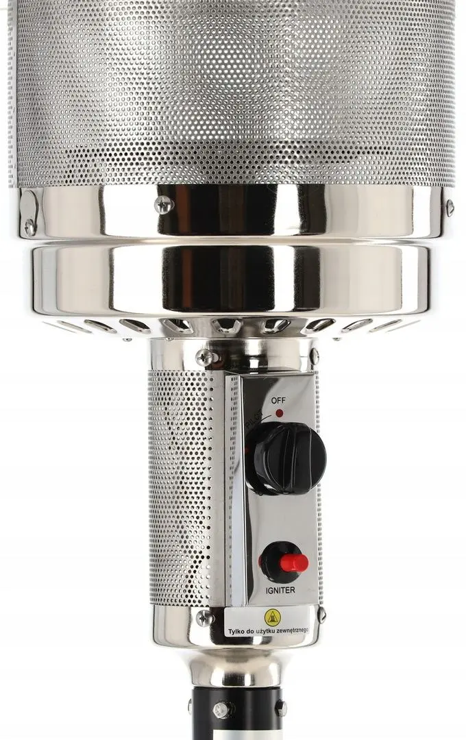 Incalzitor pe gaz exterior Chomik GAZ6356 (Black/Inox)