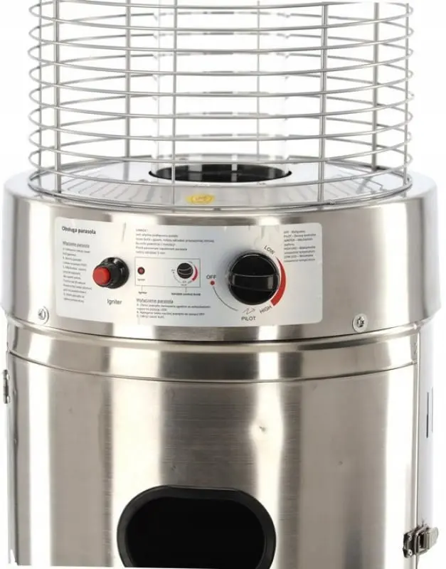 Incalzitor pe gaz exterior Chomik GAZ6387 (Inox)