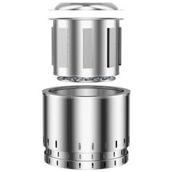 Чаша для костра Costway NP11018SL (Silver) Thumb