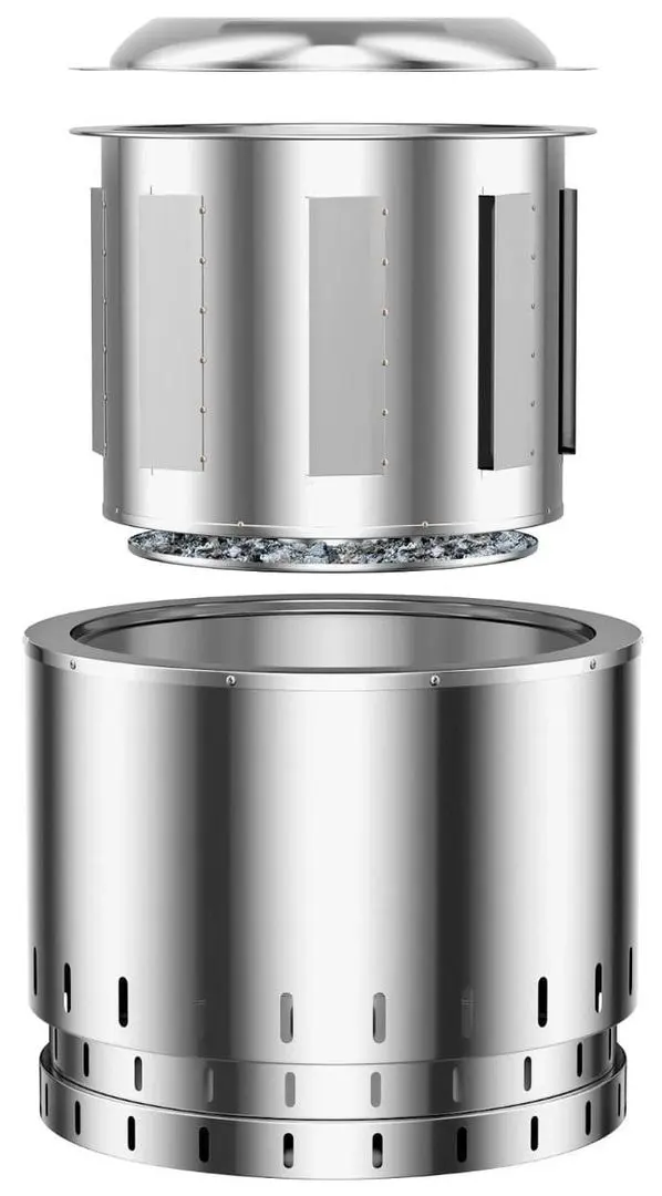 Чаша для костра Costway NP11018SL (Silver) - 2